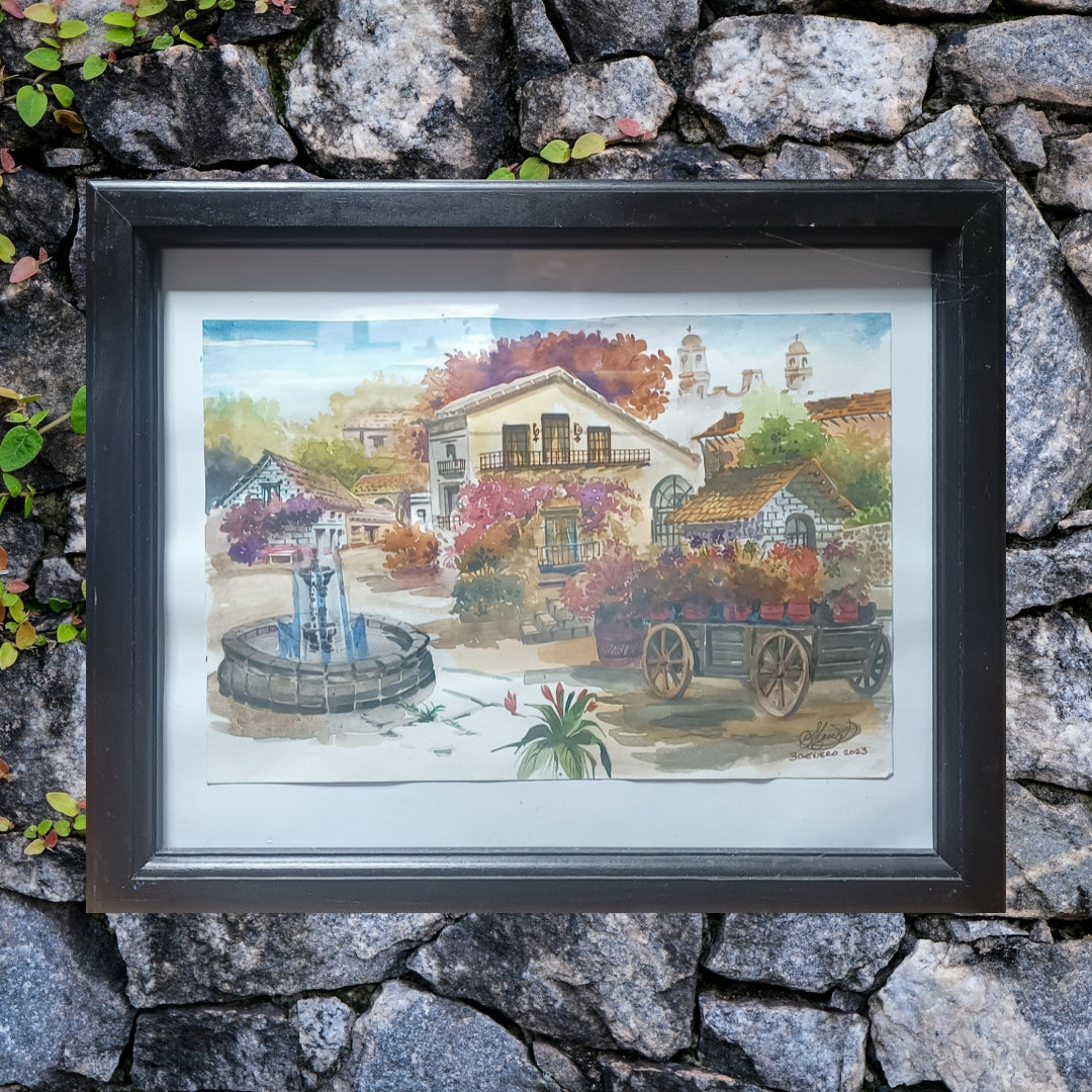Obra de arte original - La fuente
