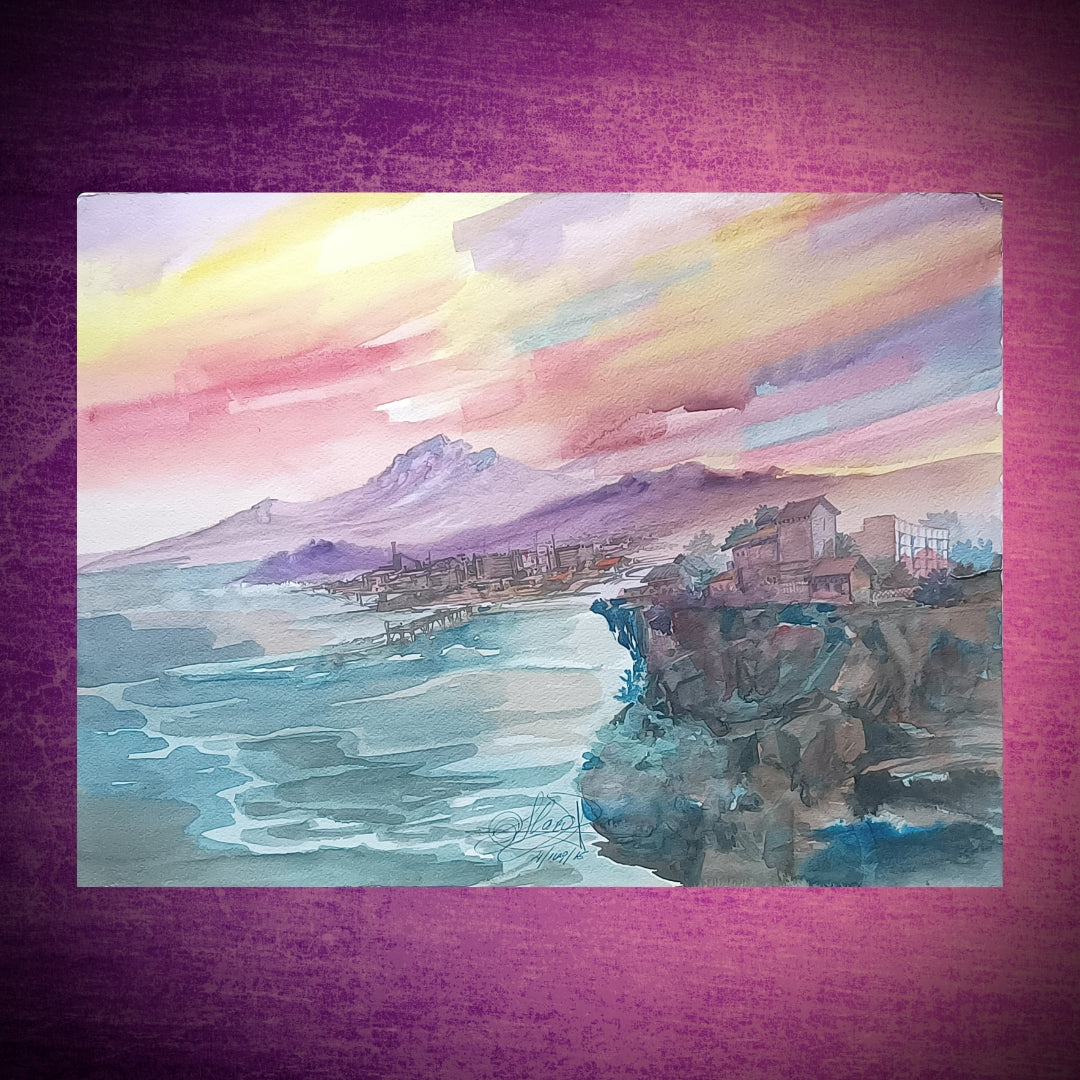 Obra de arte original - Atardecer