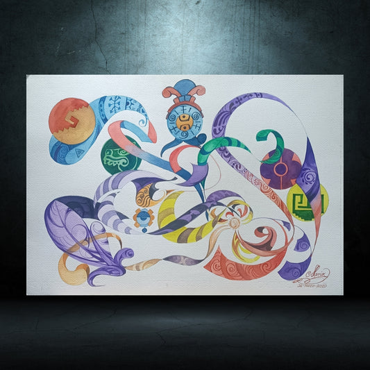 Obra de arte original - El tiempo