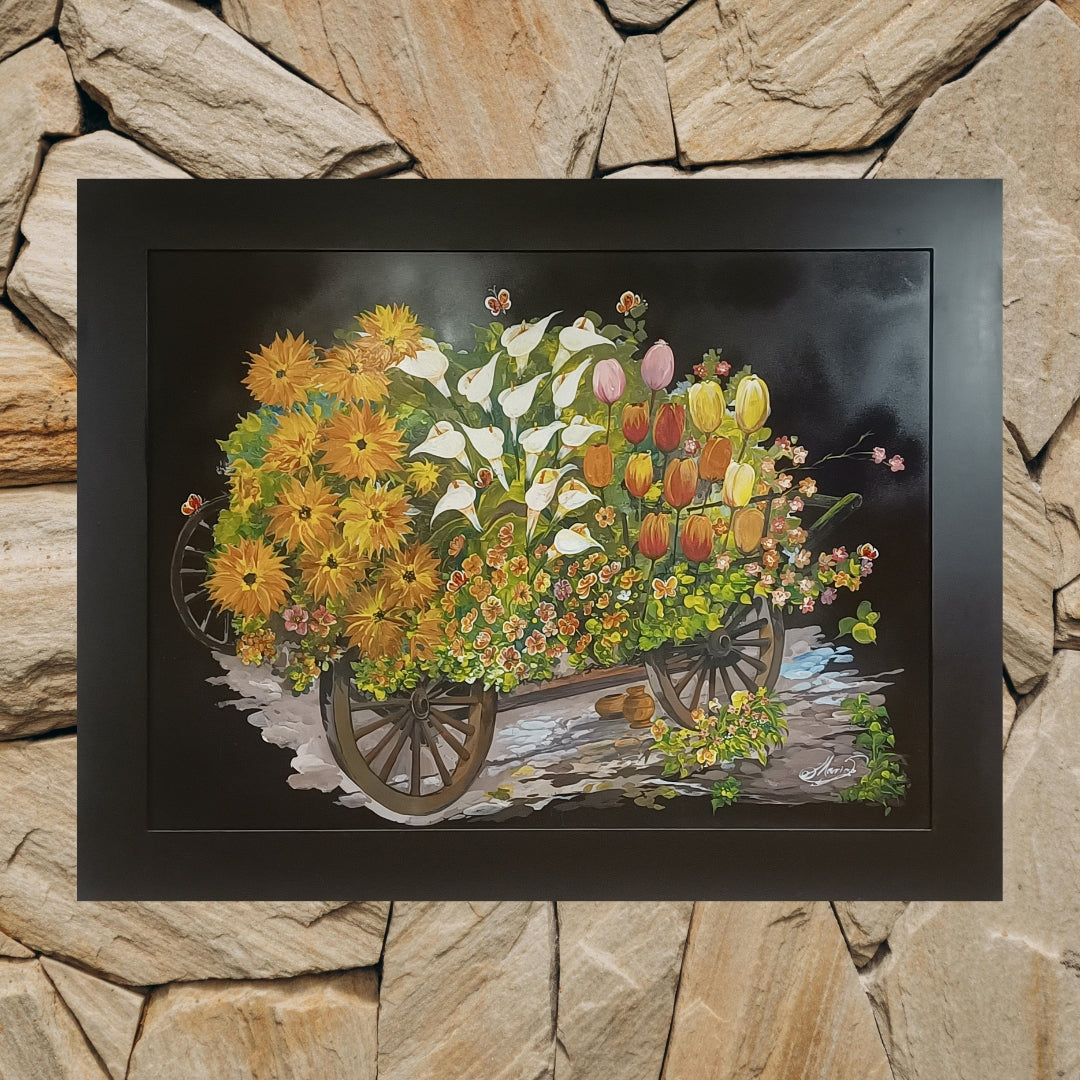 Obra de arte original - Carreta