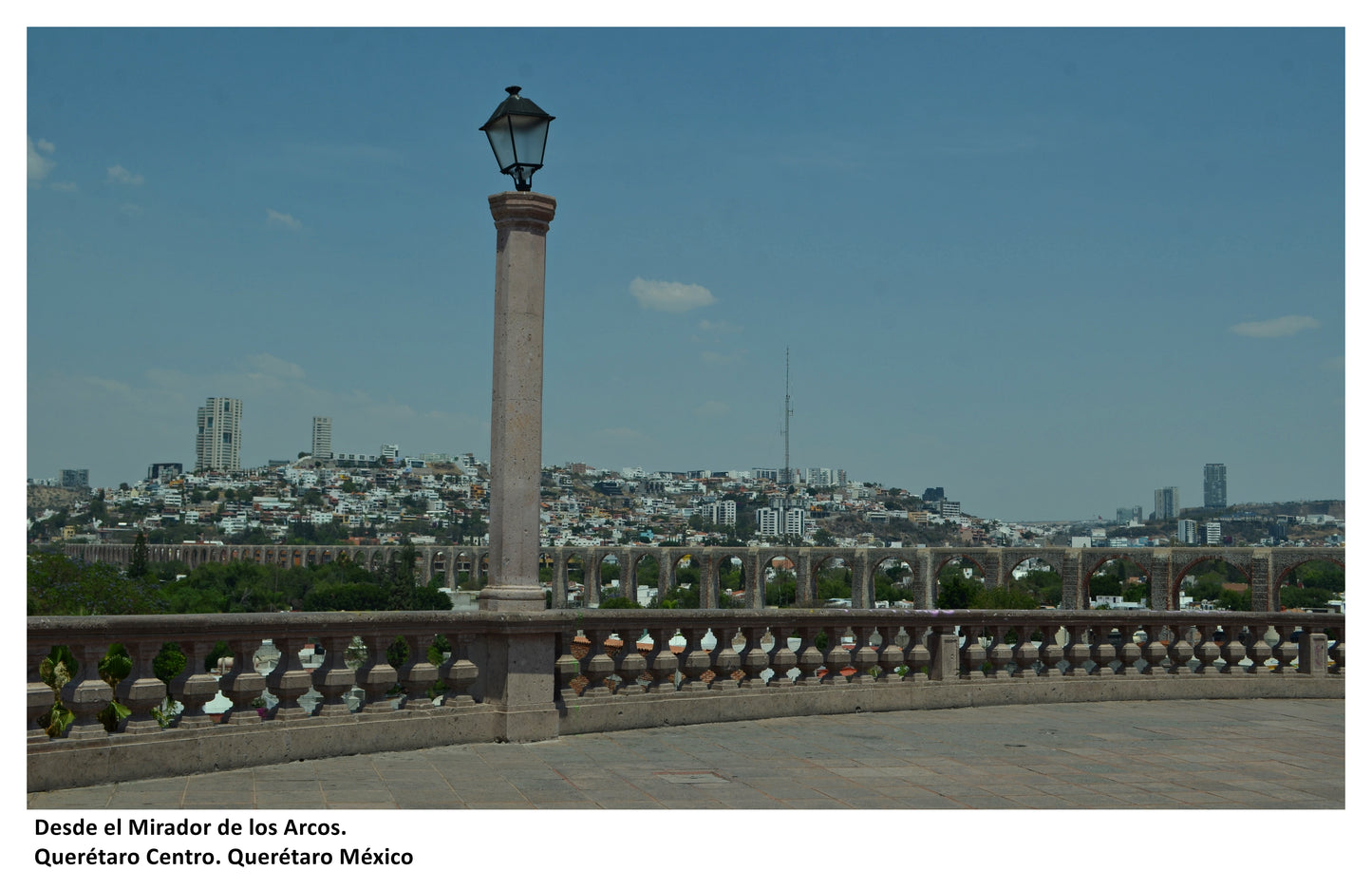 Desde el mirador de los arcos.