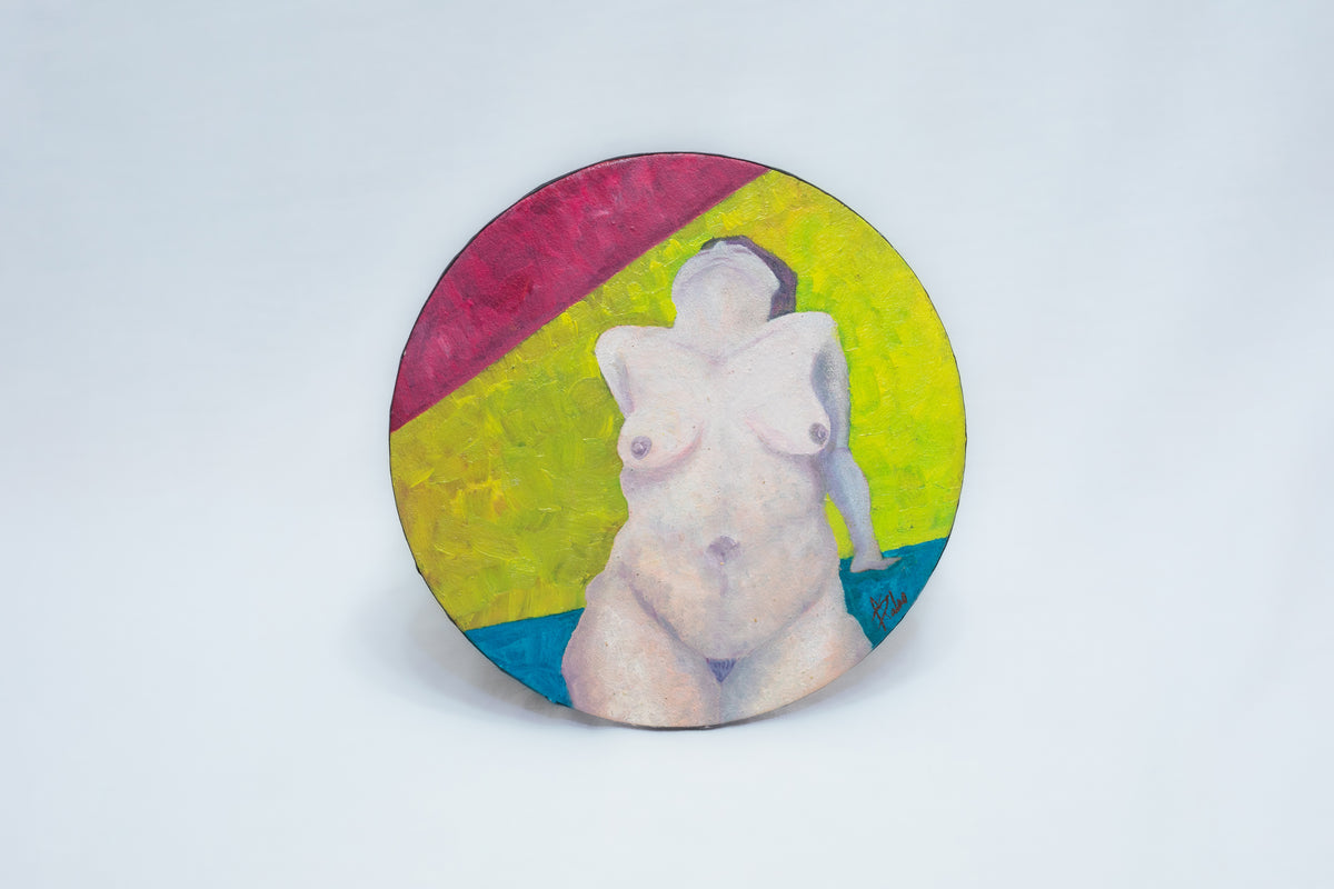 Cuadro Moderno - Desnudo tres secciones