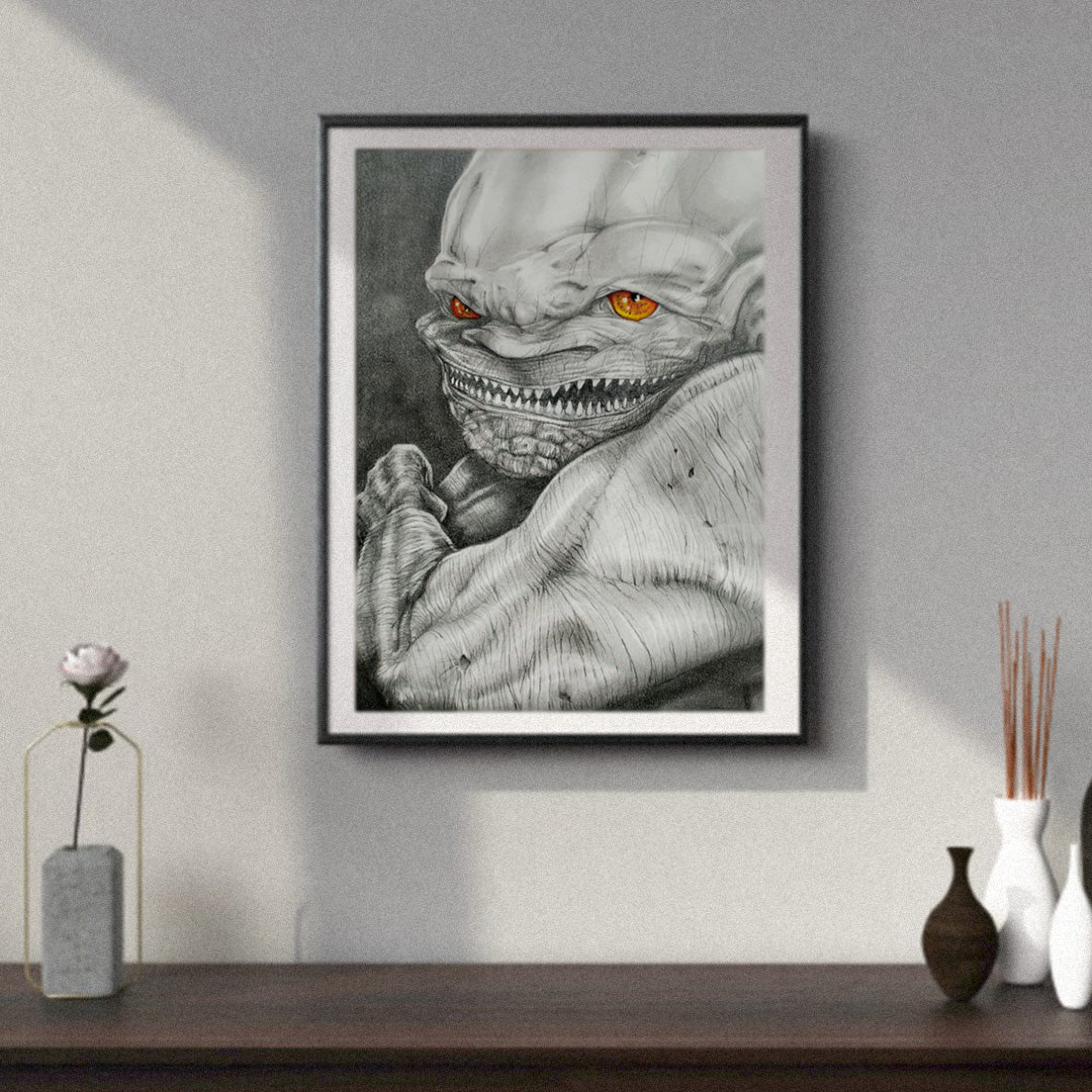 Arte original - Aluxe, El Guardián