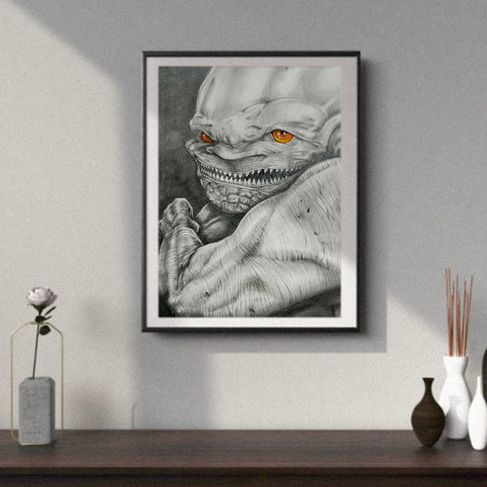 Arte original - Aluxe, El Guardián