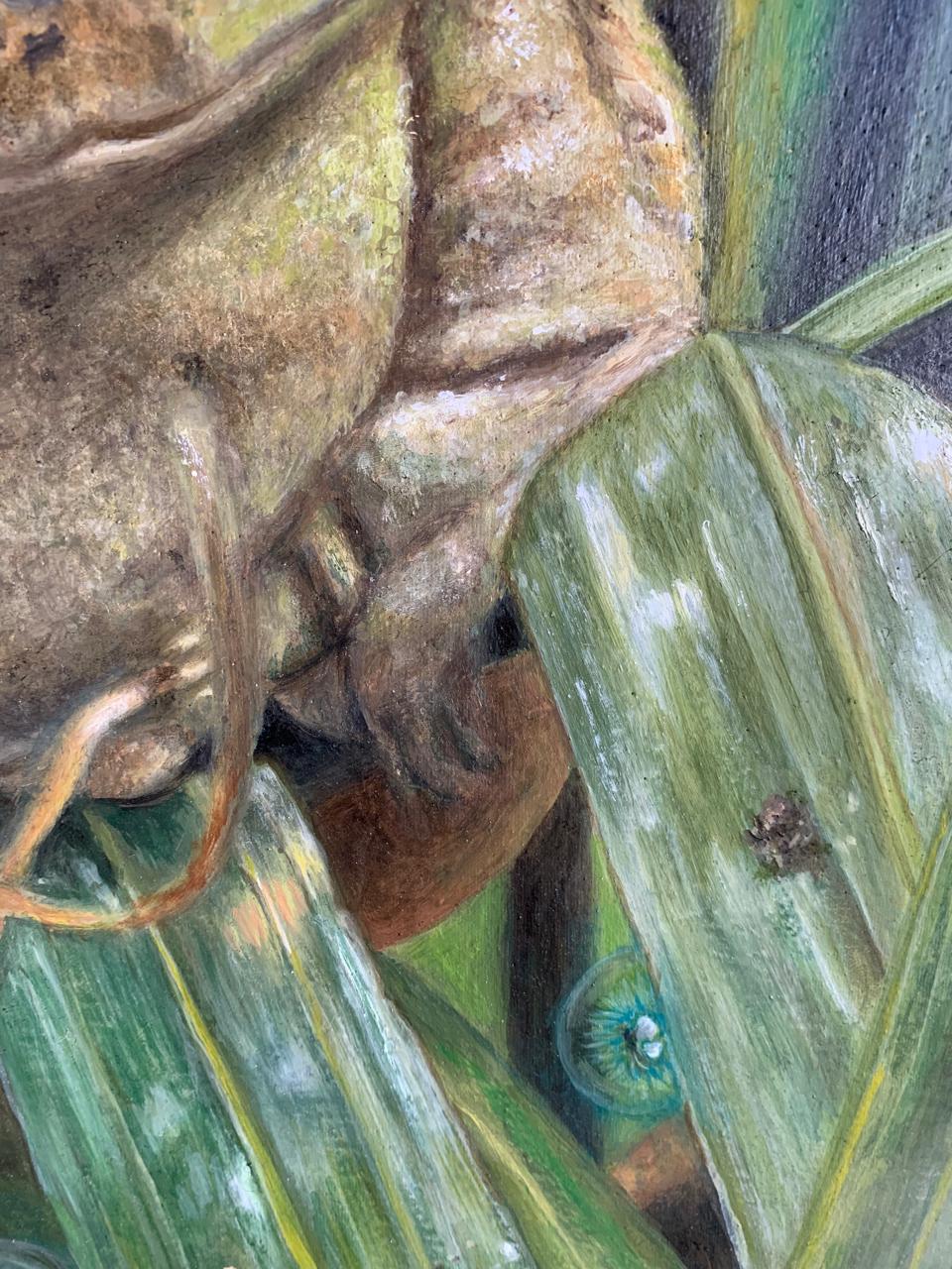 Cuadro al óleo - El guardián