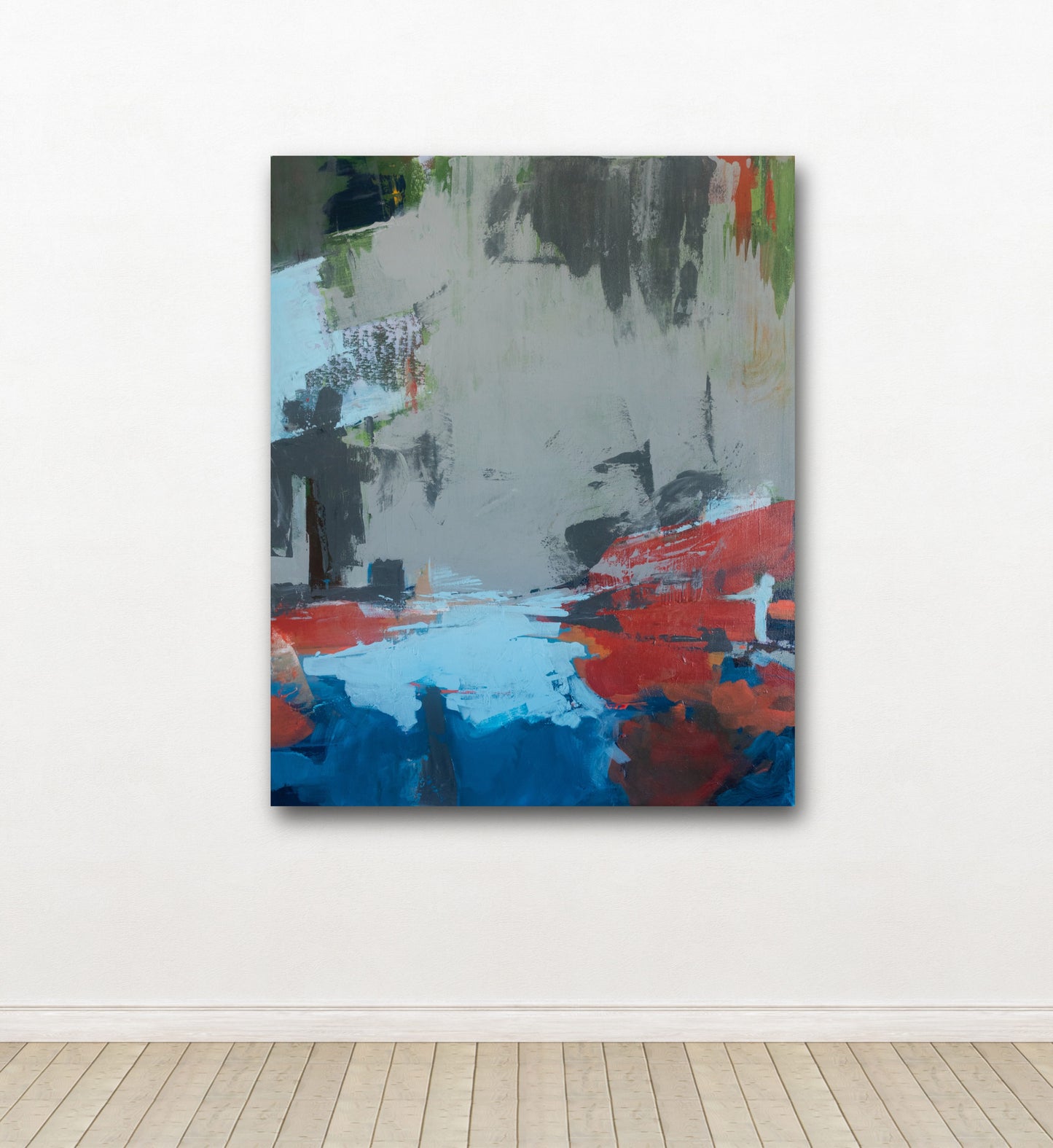 El mangle en la laguna