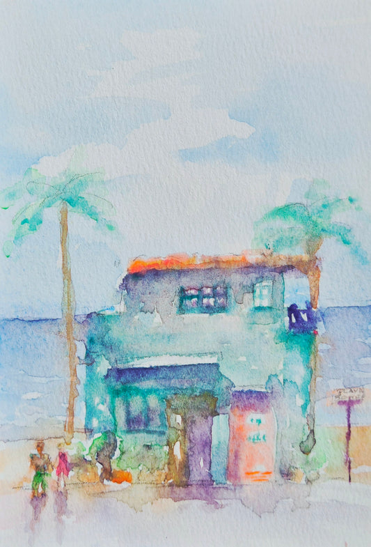 La playa
