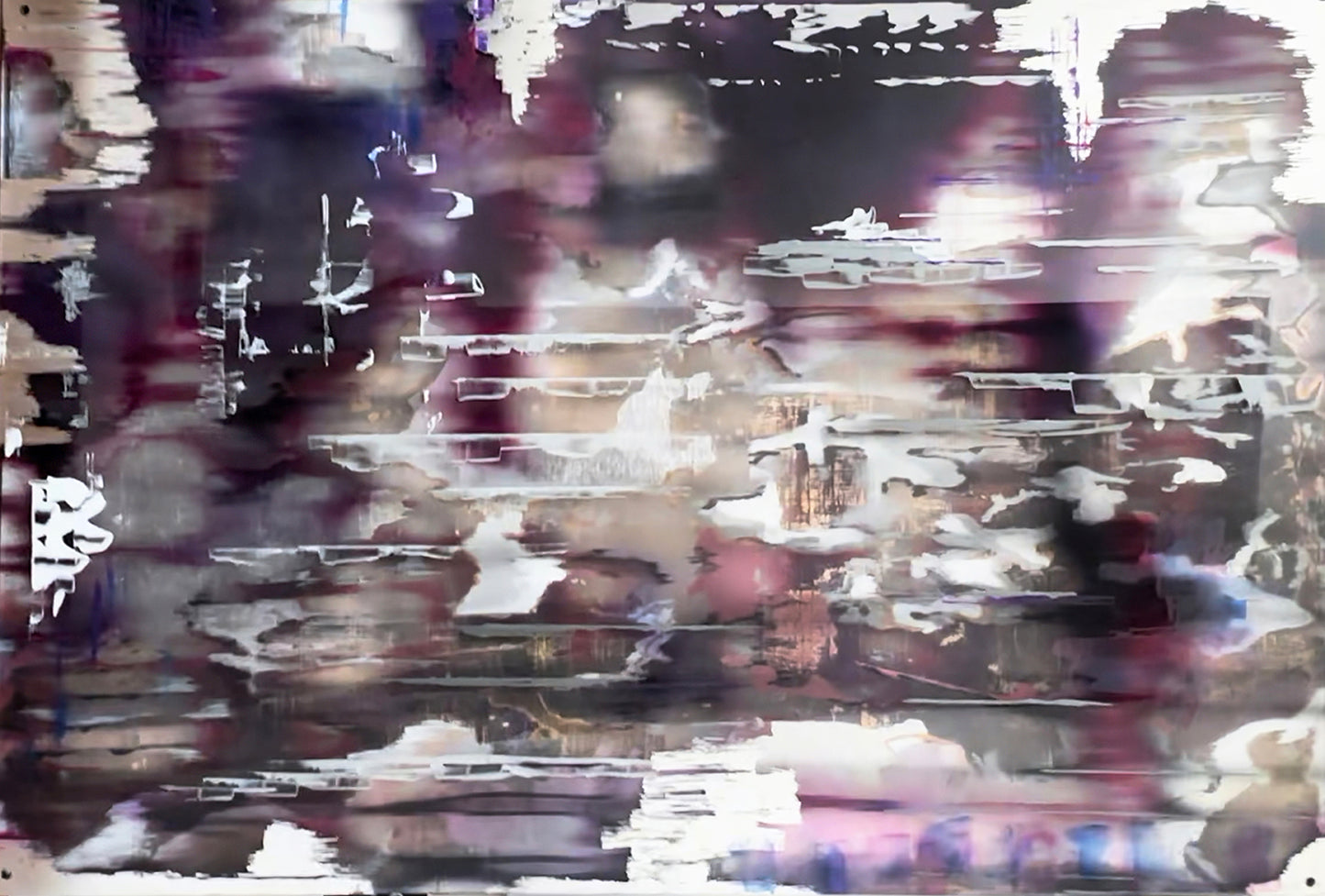 Arte abstracto - Ecos en movimiento