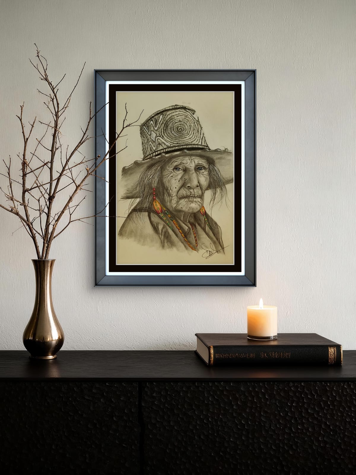 Cuadro decorativo - El sombrero