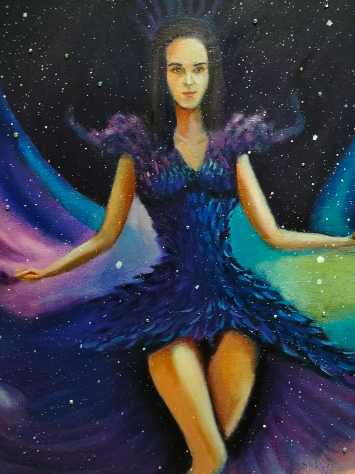 Obra de arte original- Danza estelar