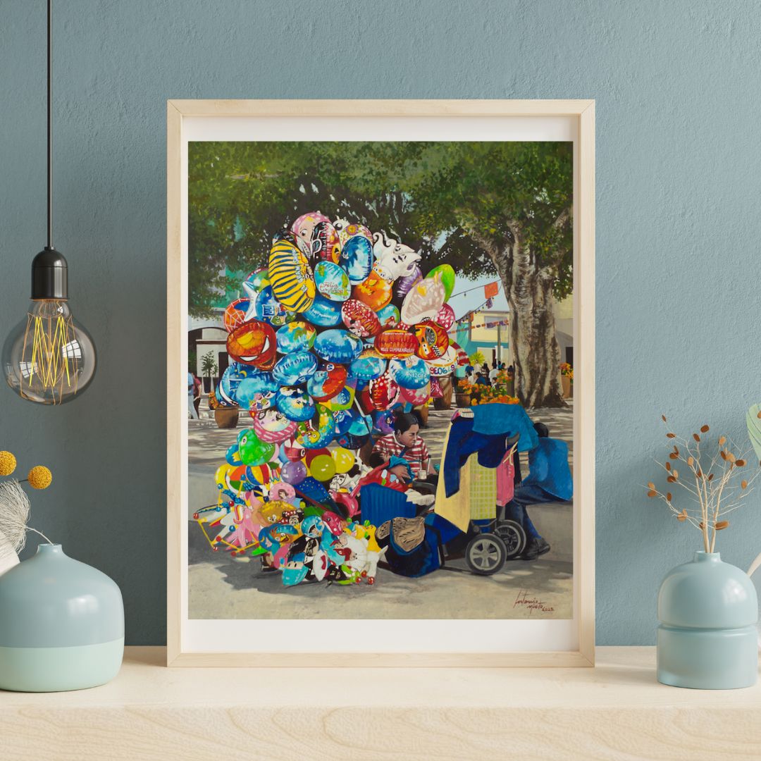 Entre globos y esperanza