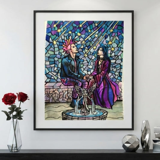 Obra de arte original - no hay diferencias en el presente