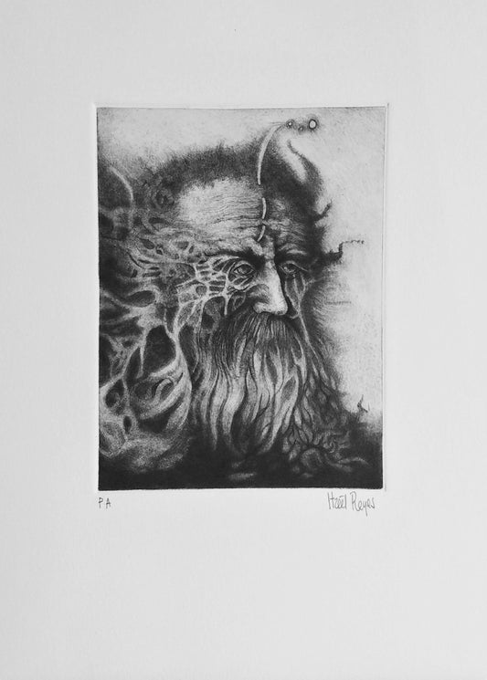 Obra de arte original - El sabio