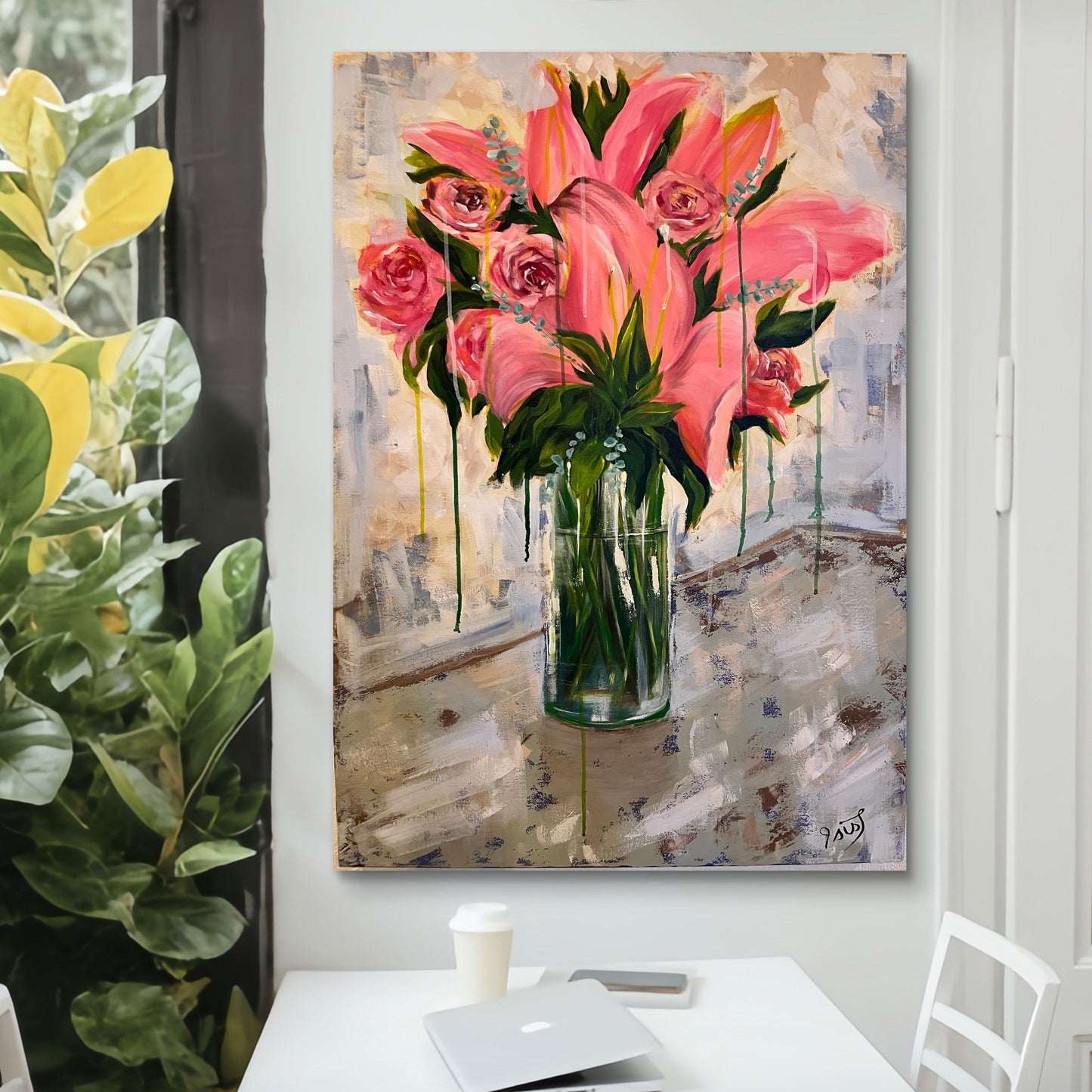 Arte decorativo - ¨Floral de mayo I¨