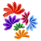 Arte Moderno - Flores danzantes