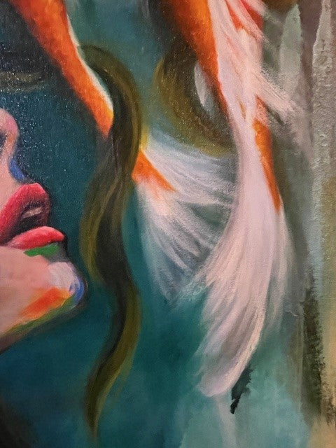 Arte moderno - Flotando entre almas