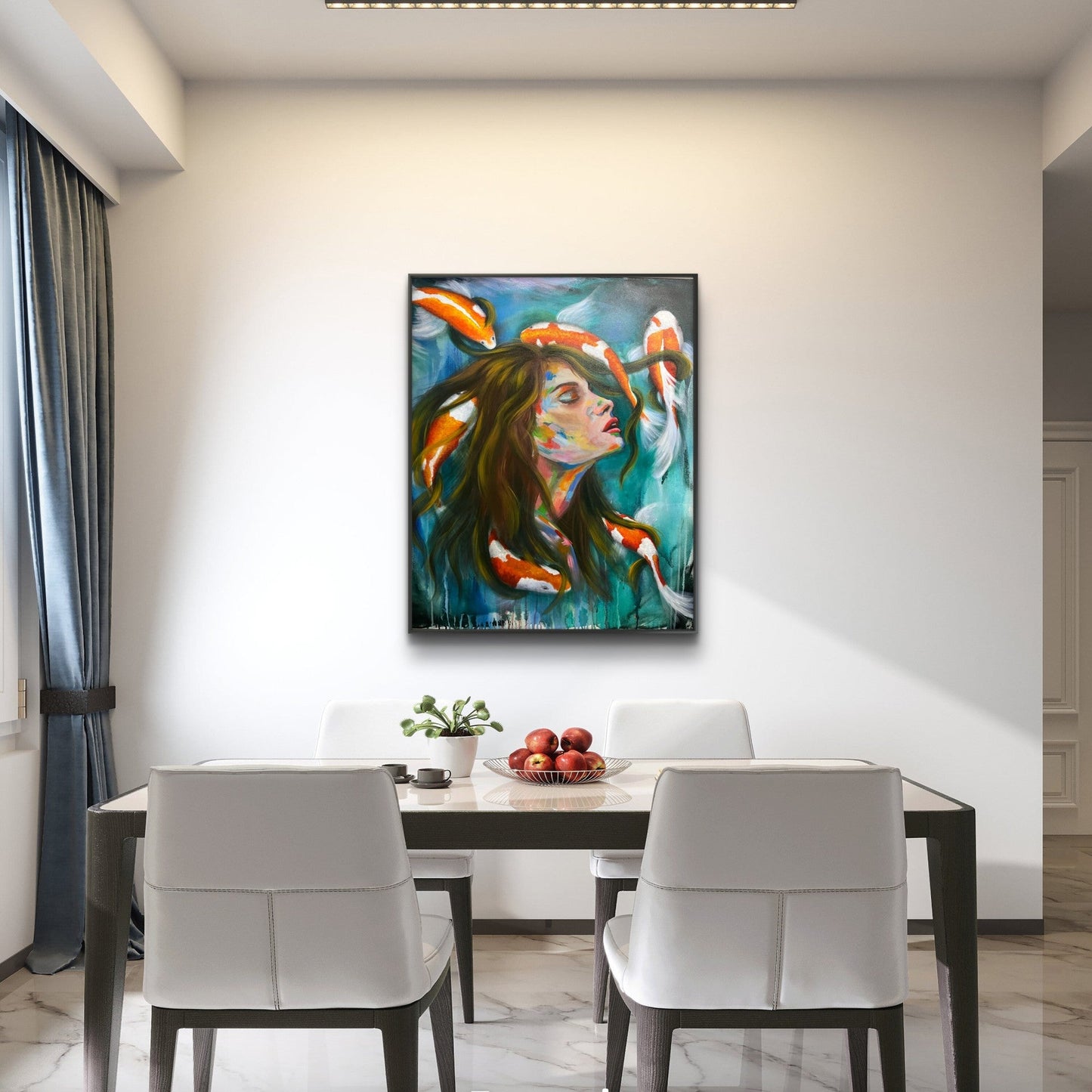 Arte moderno - Flotando entre almas