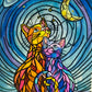 Obra de arte original- Love cats