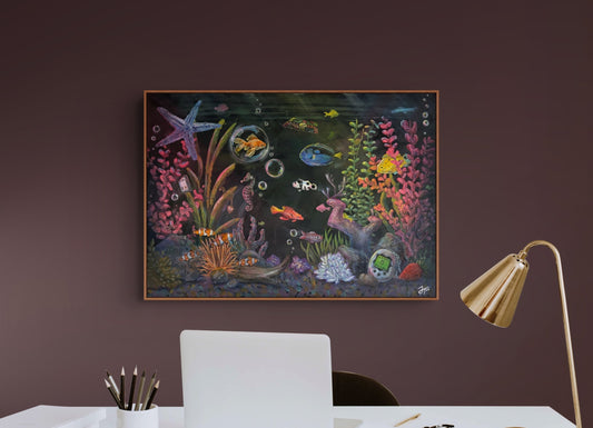 Pez de agua dulce - Cuadro decorativo