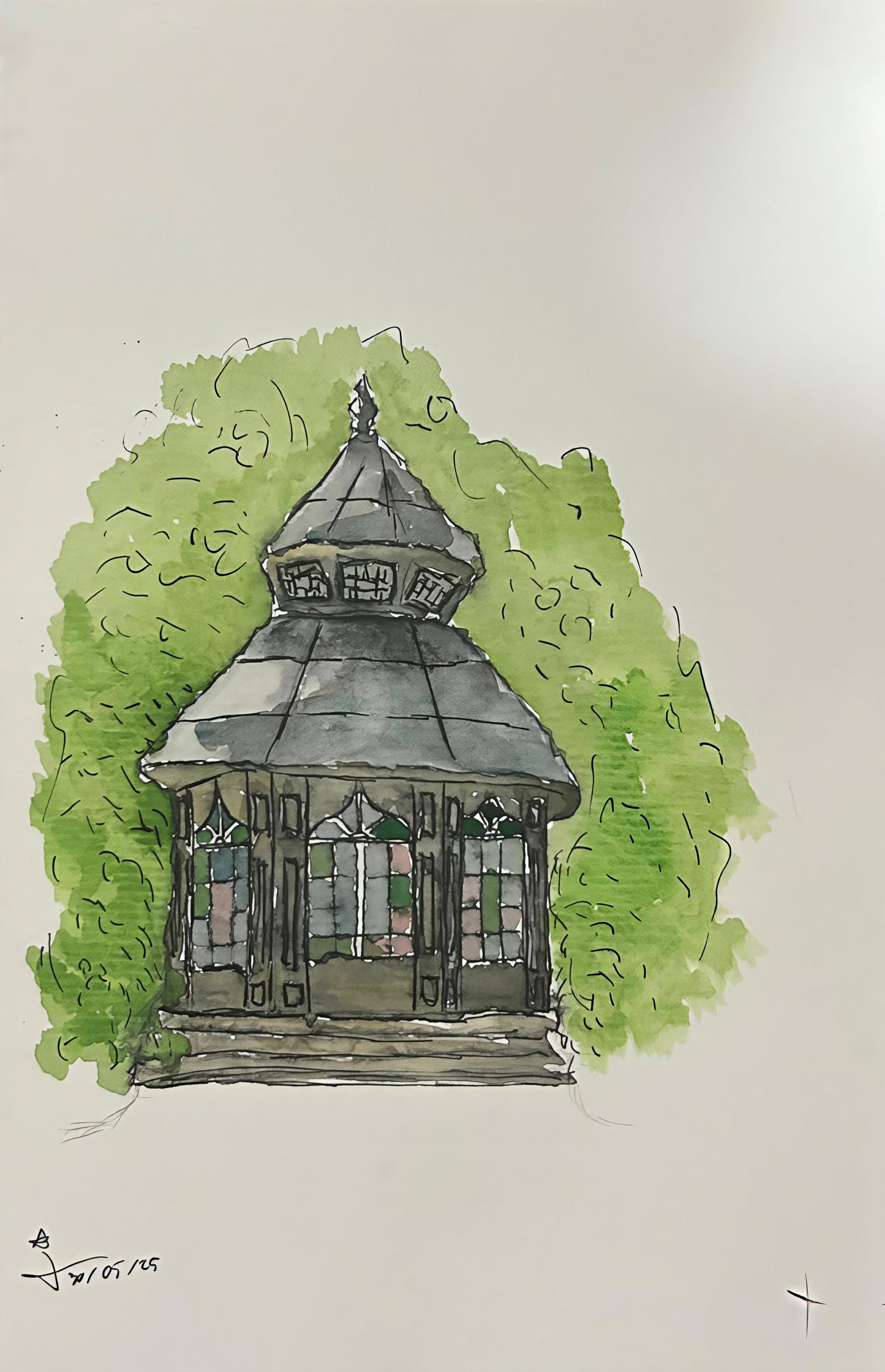 Cuadro Decorativo - Jardines del Moro