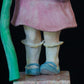 Escultura Cerámica - Niña Lechuza
