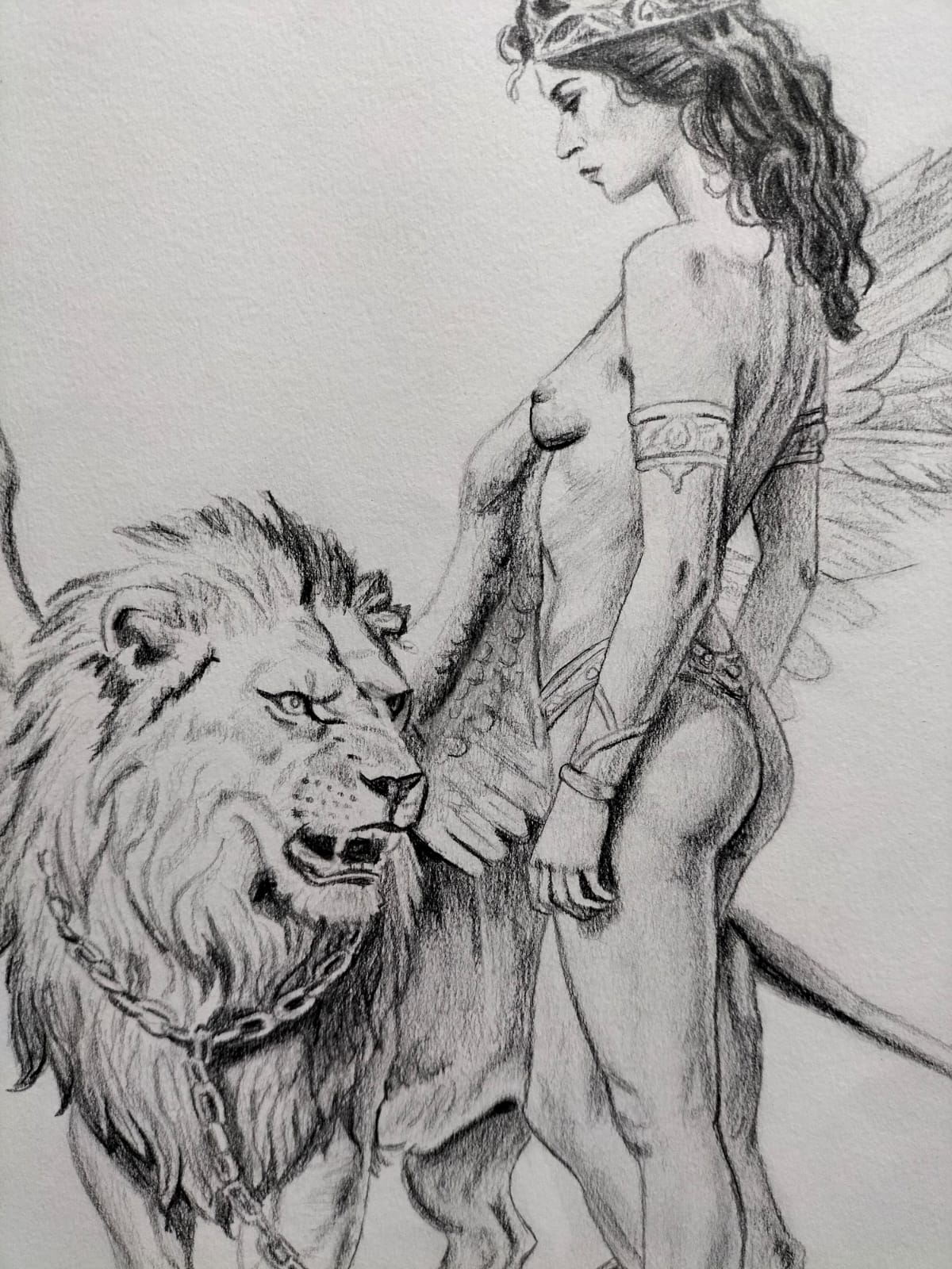 Obra de arte original - La fuerza encadenada