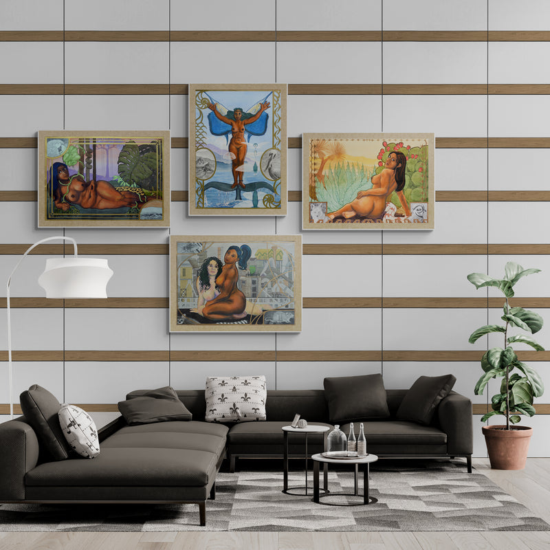 Obra de arte original "Ciudad"