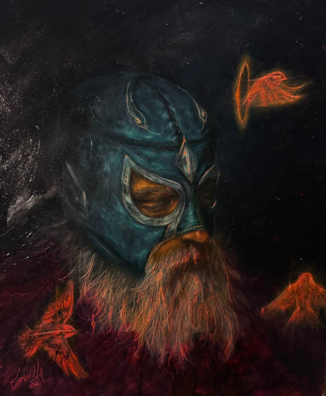 Arte contemporáneo - Luchador