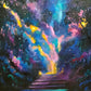Obra de arte original - La escalera de la consciencia