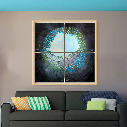 Obra de arte original - El Sótano de las Golondrinas