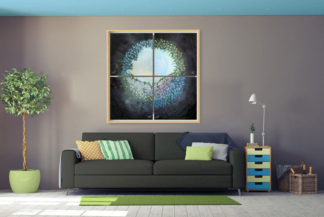 Obra de arte original - El Sótano de las Golondrinas