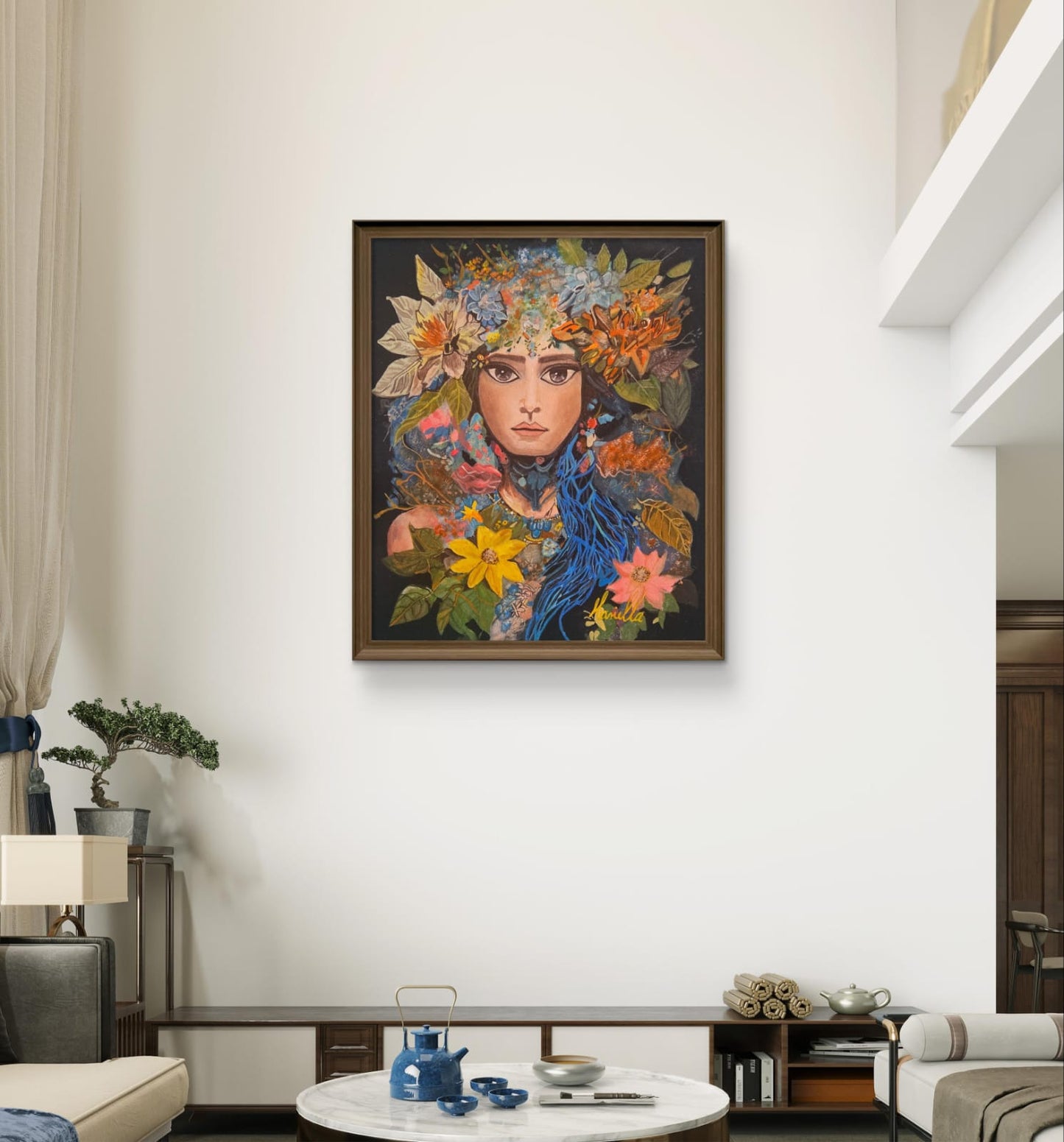 La dama de las flores