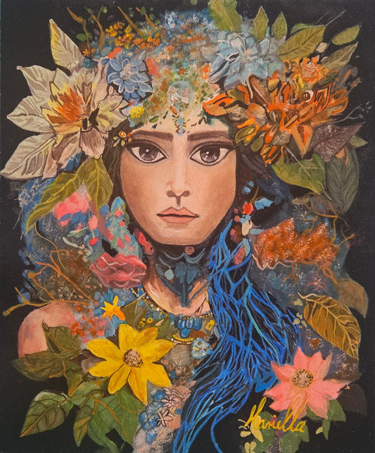La dama de las flores