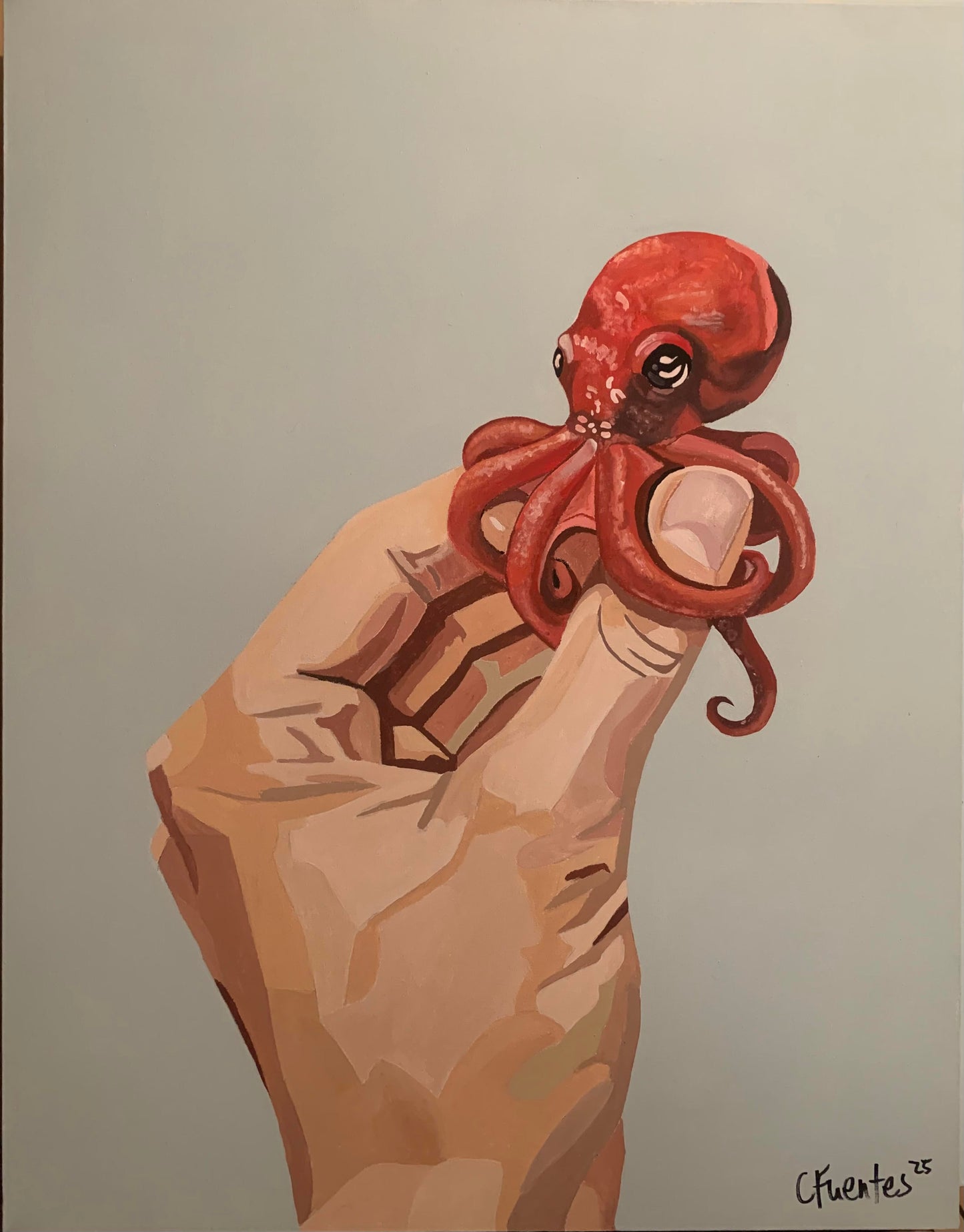 A Handful of Ocean (The Octopus)