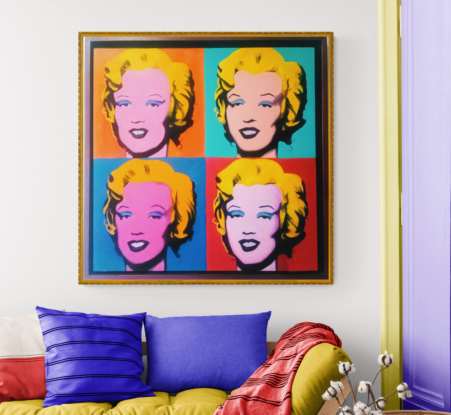 "Estudio de la obra de Marilyn"