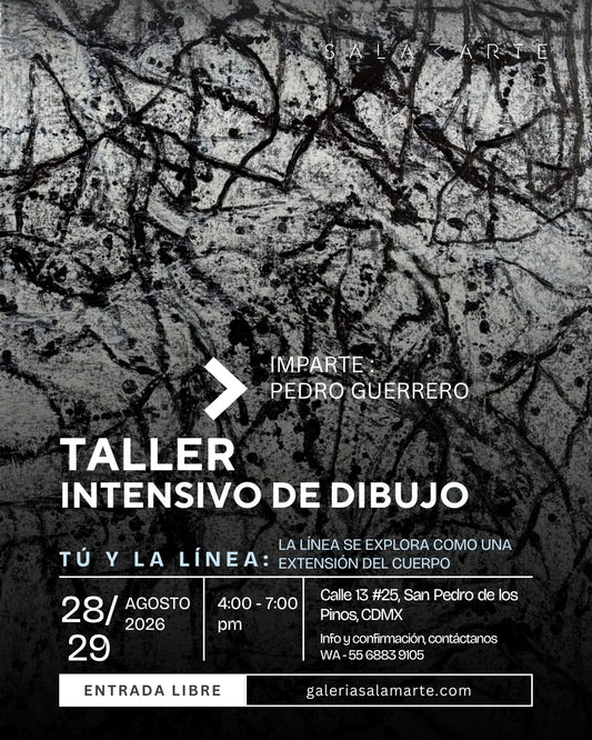 Curso de Dibujo CDMX | Pedro Guerrero | Tú y la línea