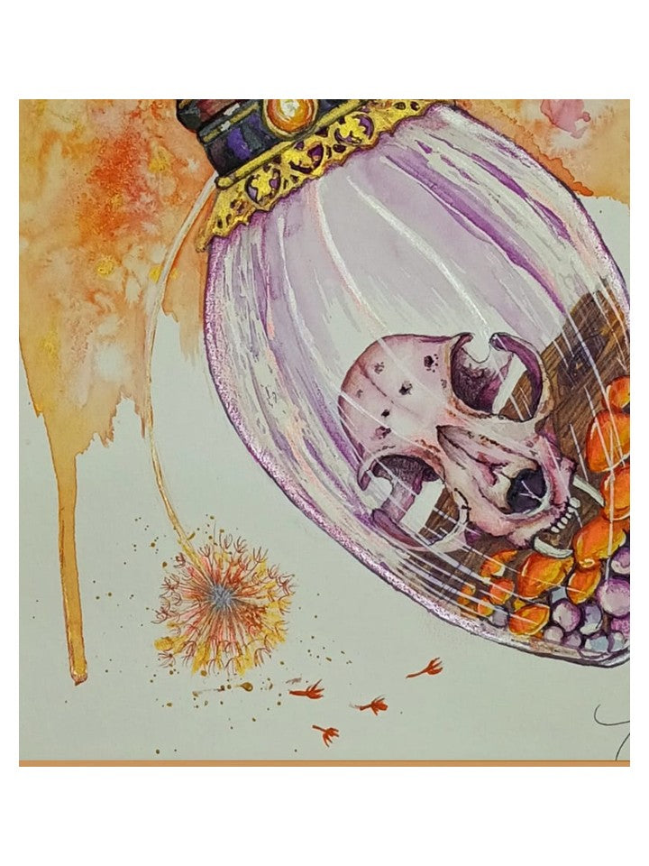 Cuadro decorativo - Perfume de gato