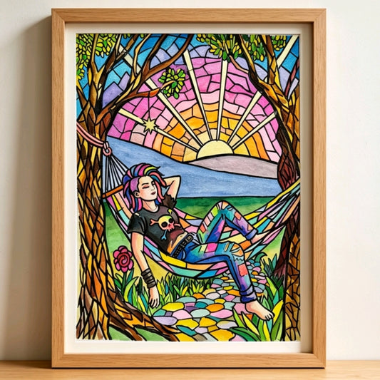 obra de arte original- Rebelión