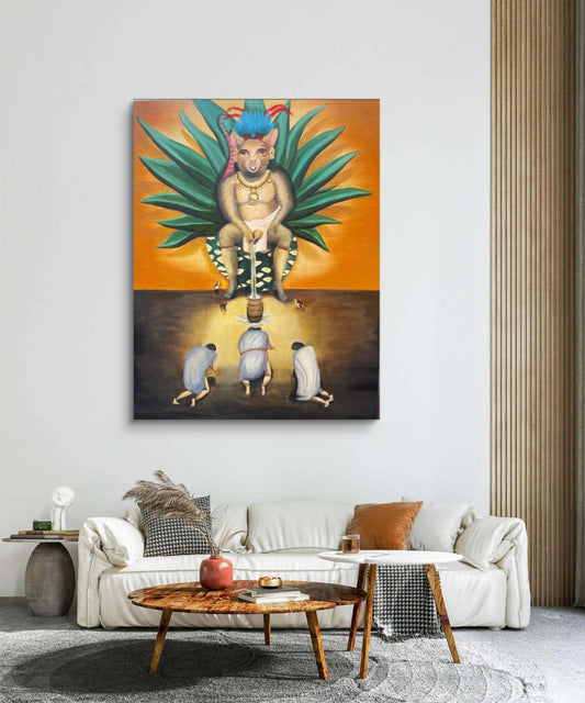 Nace el néctar se inclinan los hombres