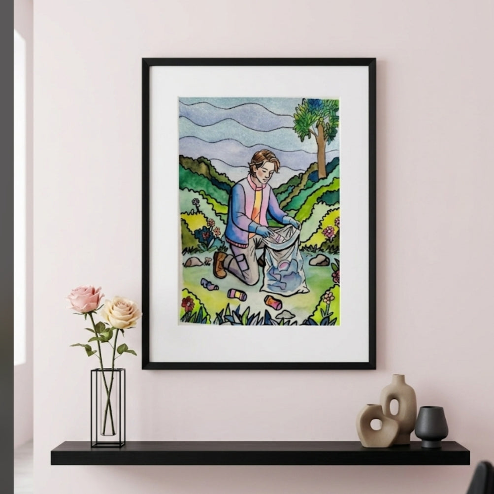 Obra de arte original- Mi presencia restaura