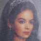 Obra de arte original - Maria Félix con vestido de novia