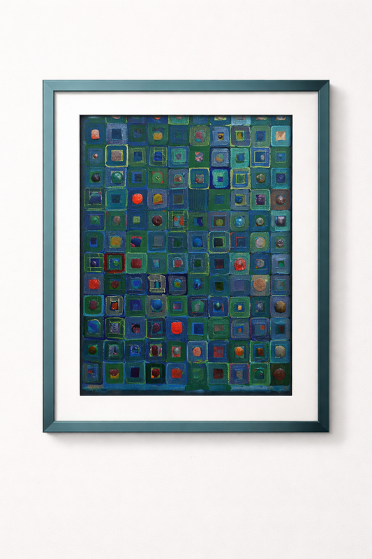 Arte geométrico, BlueBlue