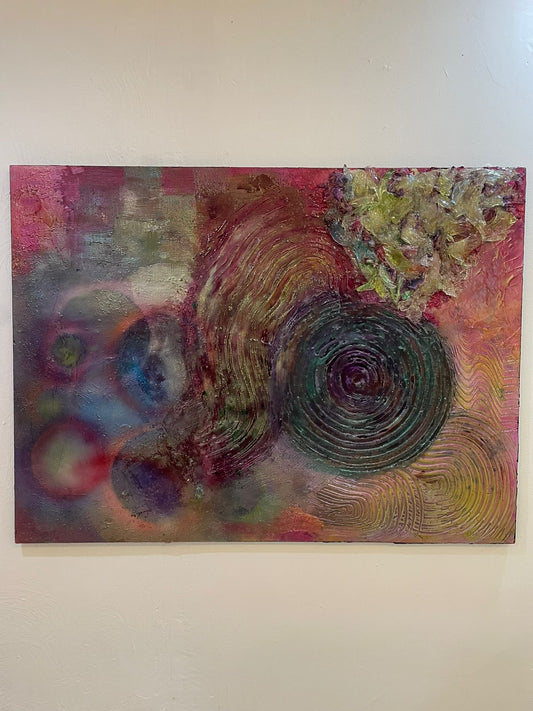 Arte abstracto contemporáneo - Órbita del silencio