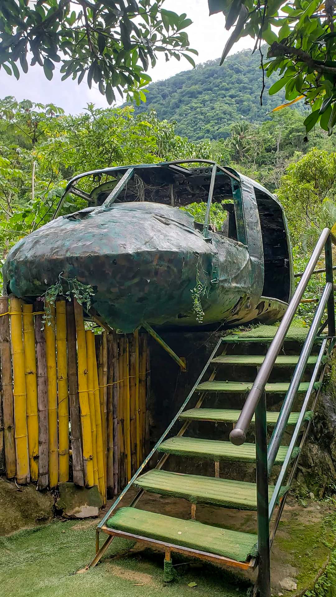 Helicóptero olvidado