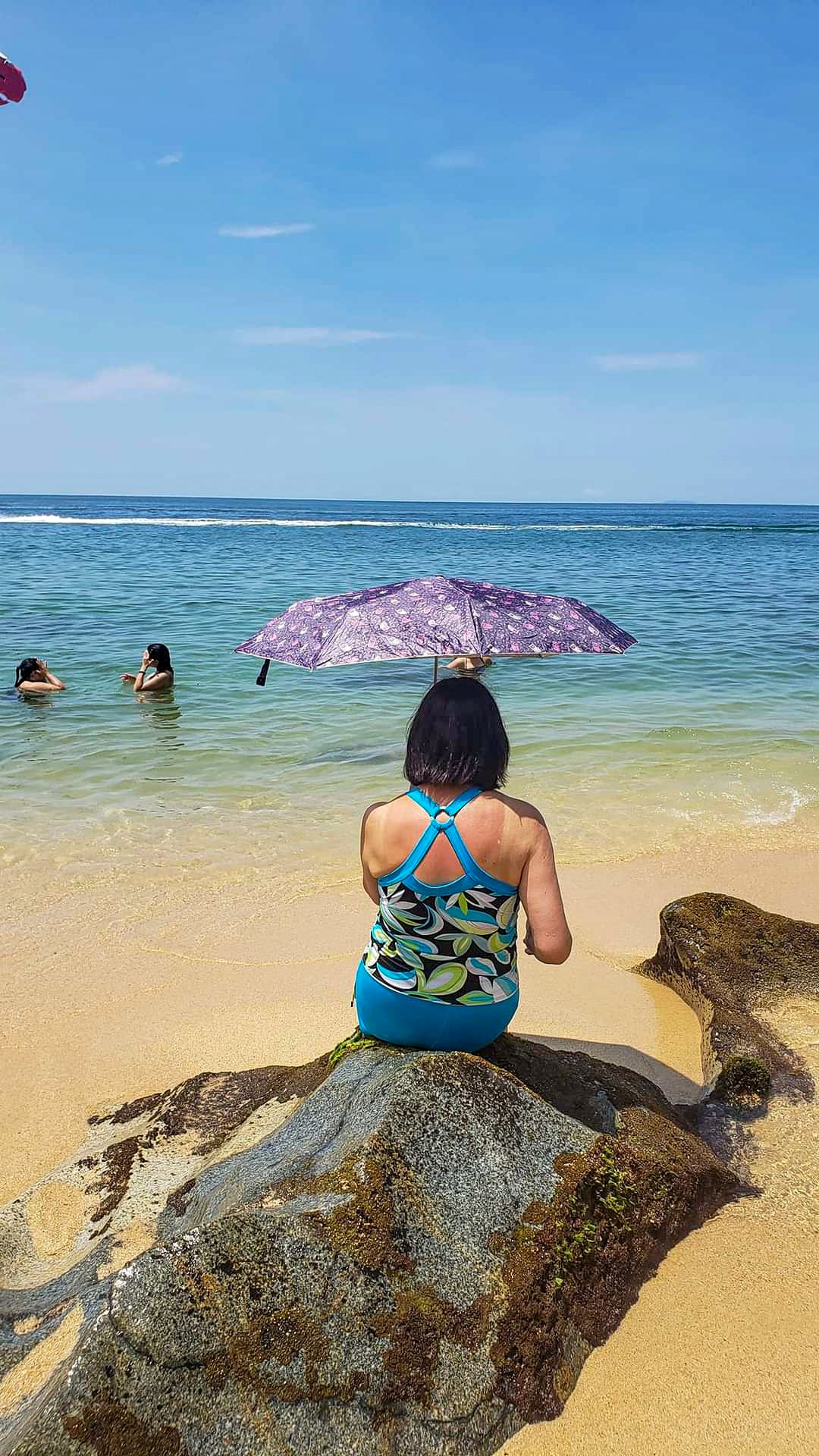 Admirando el mar