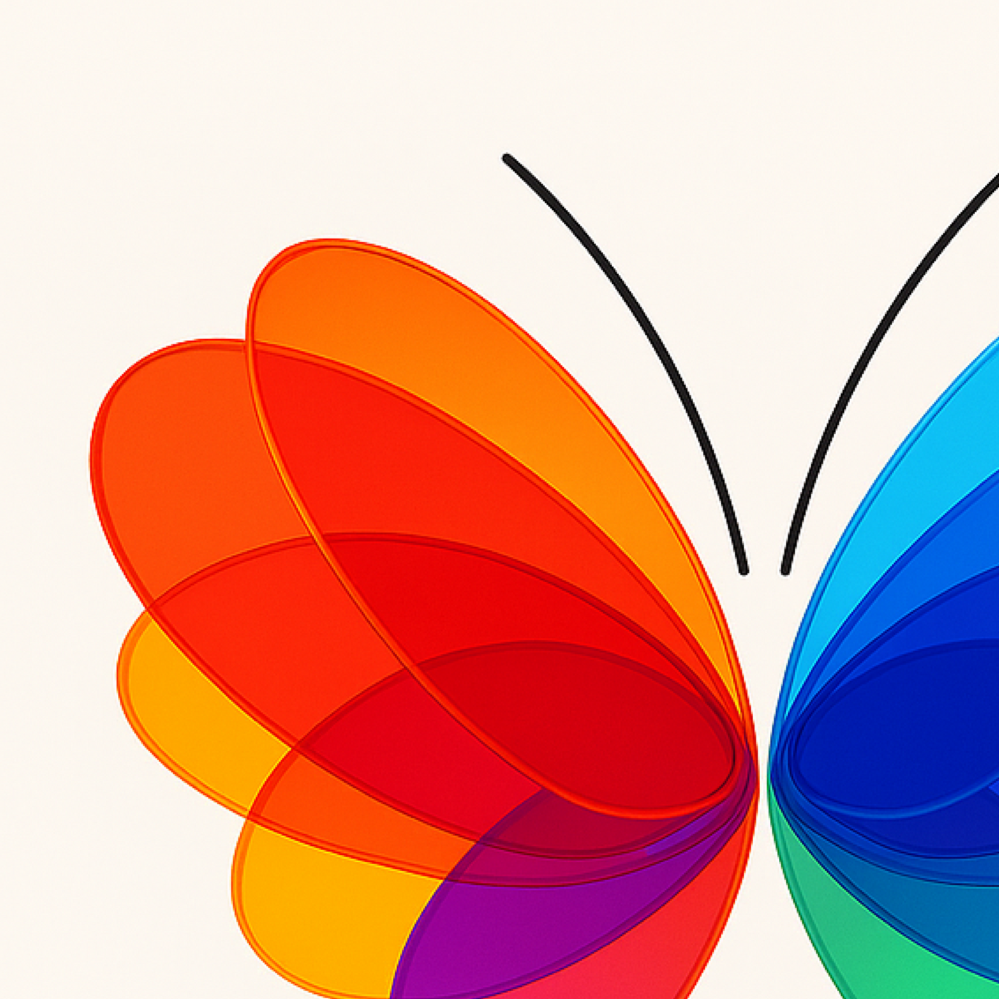 Arte moderno - Mariposa divina