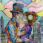 Obra de arte original -  amor steampunk