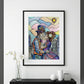 Obra de arte original -  amor steampunk