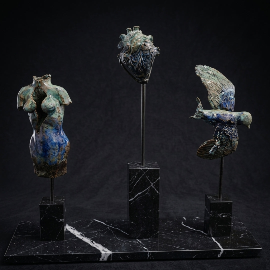 Escultura Cerámica - SUSPIRO