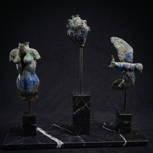 Escultura Cerámica - SUSPIRO